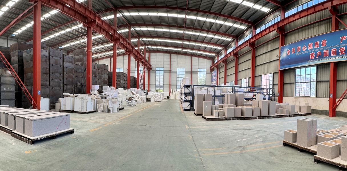 Henan Hongtai Kiln Refractory Co.,Ltd. Produktionslinie des Herstellers