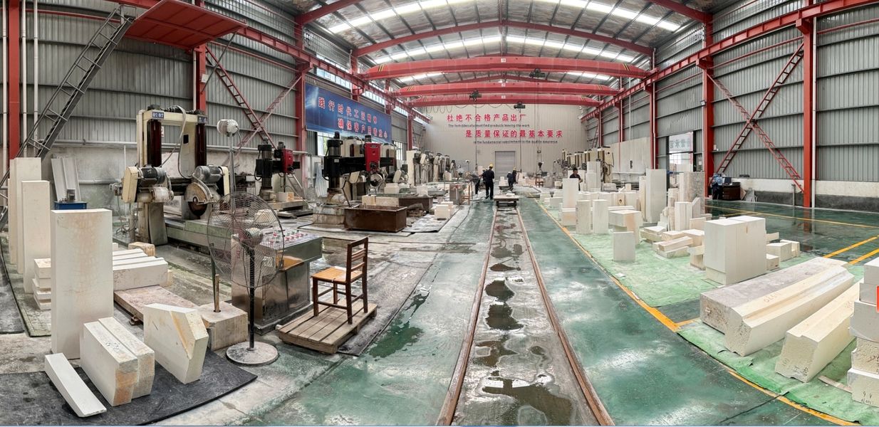 Henan Hongtai Kiln Refractory Co.,Ltd. Produktionslinie des Herstellers