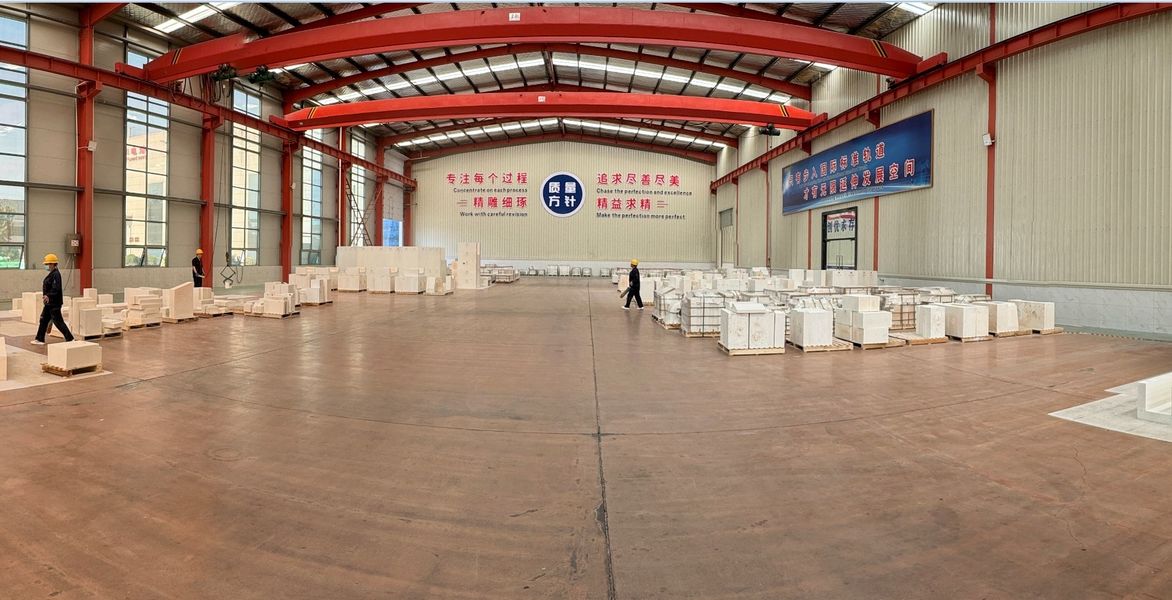 Henan Hongtai Kiln Refractory Co.,Ltd. Produktionslinie des Herstellers