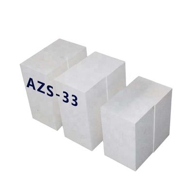 4% Al2O3-Gehalt hoher Aluminatolie Feuerfestziegel AZS Ziegel mit Zertifikaten