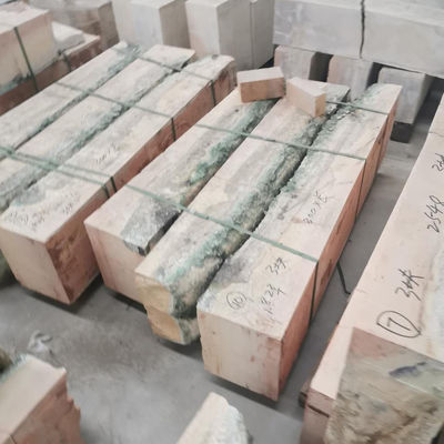 40T Bestand Super-Klasse Refrakturiertheit Azs-33 Azs-36 Azs-41 Zirkonium Korundziegel