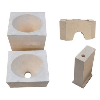 16% SiO2-Gehalt AZS Hochaluminium Zirkon Sand Feuerfestziegel für Float Glass Oven