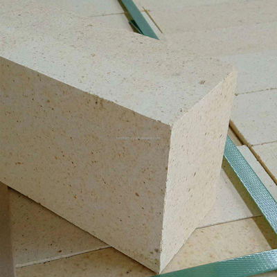 Temperaturanwendungen Gelbe feuerfeste Tonziegel mit SiC-Gehalt von 0,1%