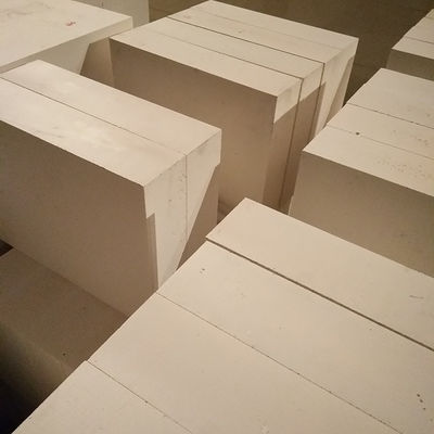 High Alumina Feuerfeste Ziegel Größe Anpassung Fusionierte AZS Blöcke für Glasöfen