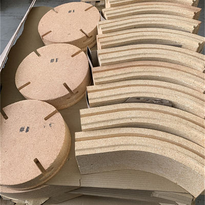 SiO2-Gehalt in % zwischenzeitlicher Standard Arch Fire Clay Brick Dauerhafter Feuerfeststoff