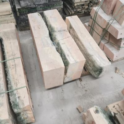 Funktion Maßgeschneiderte Größe Professionelle Sinter AZS Feuerfestziegel für Glasschmelzer