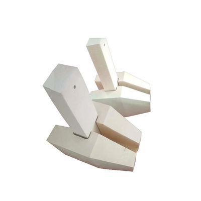 SiO2-Floating Glass Kiln Gate Ziegel mit guter elektrischer Isolierung Quarz Keramikteile