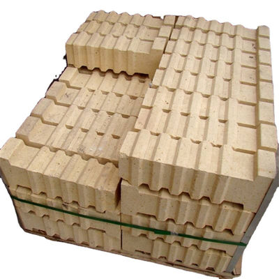 OEM/ODM für Bolier Gelb Sinterte Feuerfeste Feuersteinziegel Standardgröße 230x114x75mm