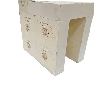 Zirkonium-Korund-Korund-Refraktär-Mullitziegel für Zirkonium-Aluminium-Blockverkleidung