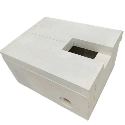 Anti-Säure-Alumina-Azs Zirkonia-Korund-Refraktärstein für Hochtemperaturöfen