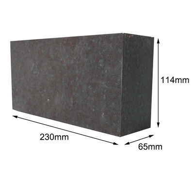 3.0g/cm3 Bulk Density Rebonded Cr2o3 20% Magnesia Chrom Ziegel für Kupferöfen