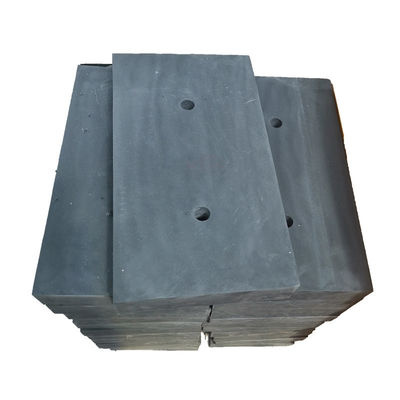 Schneidedienst Black Sic Siliziumkarbidplatte für industrielle Hochtemperaturöfen