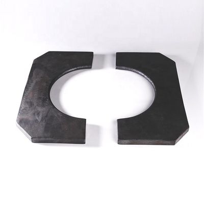 Schwarze Siliziumkarbidplatte Perforierten Öfenregale für Hochtemperaturanwendungen