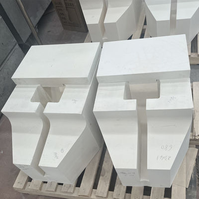 Individuelle AZS-Spouts für die Produktion von Glasrohrlösungen in Farbe