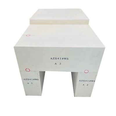 Henan Firebrick Lieferanten CS3 CS4 CS5 AZS Feuerfestziegel für Glasschmelzofen