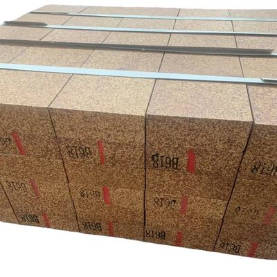 87-90% MgO-Gehalt Magnesium Alumina Spinel feuerfeste Ziegel für industrielle Drehöfen