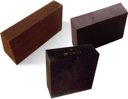 ISO9001-zertifizierte hohe Feuerfestigkeit unter Belastung 0,2 MPa Magnesia-Chromziegel für Zementöfen