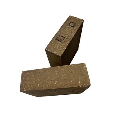 MgO-Gehalt % 87-90% Brechbarkeit Grad 1770° Brechbarkeit 2000° Magnesia-Spinel-Ziegel für eine optimale Schalentemperatur